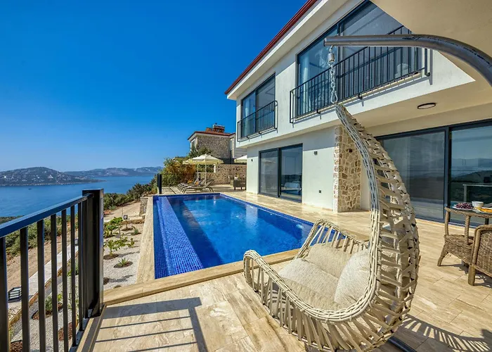 Alba One, Kas, Sea View Villa *