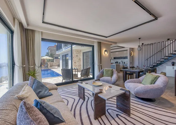 别墅 Alba One, Kas, Sea View *