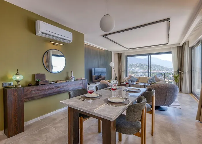 Alba One, Kas, Sea View 别墅