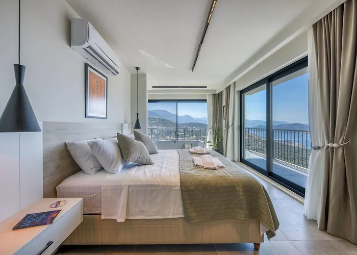 别墅 Alba One, Kas, Sea View 卡斯