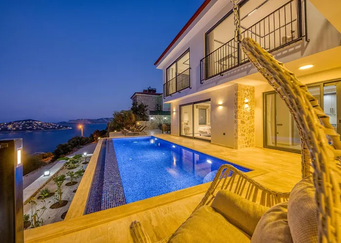 Alba One, Kas, Sea View 别墅 *