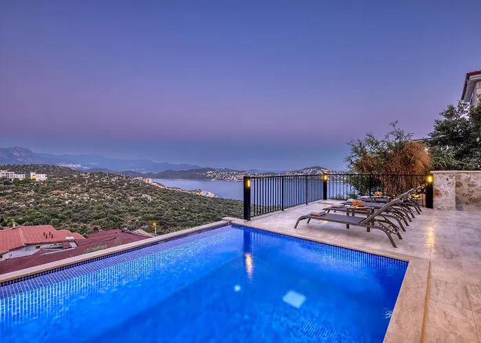 Alba One, Kas, Sea View 别墅 *