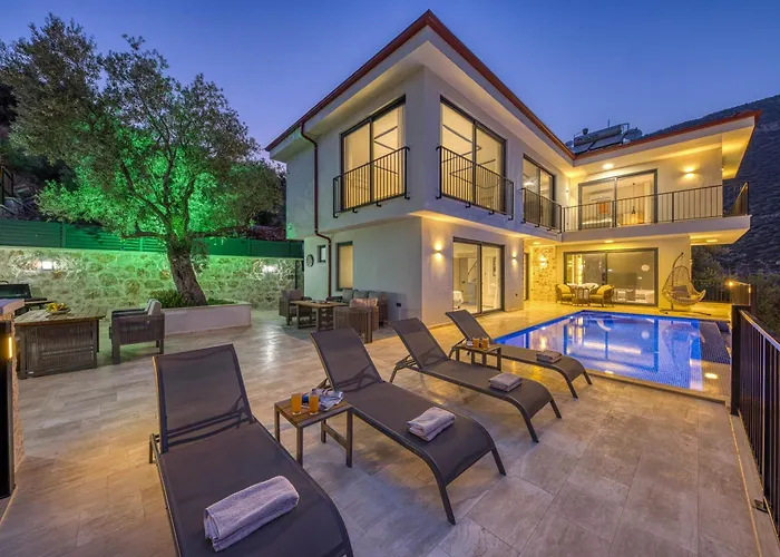 别墅 Alba One, Kas, Sea View 卡斯